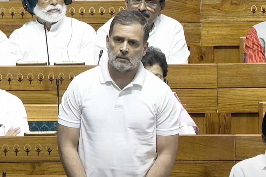 Rahul Gandhi speaking in Lok Sabha on data sovereignty and India’s data future