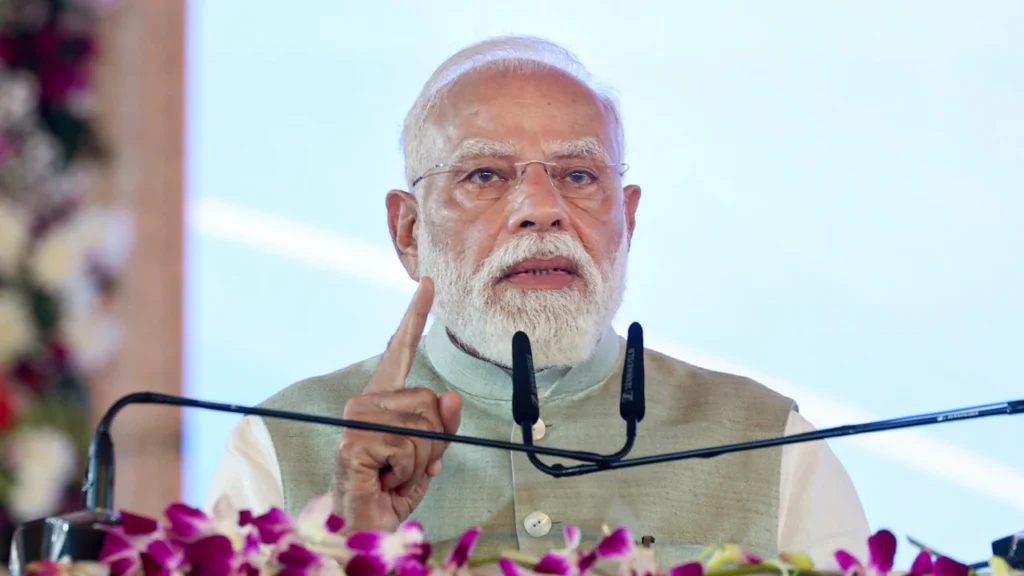 Narendra Modi addressing rally in Tiruvalla Kerala 2026
