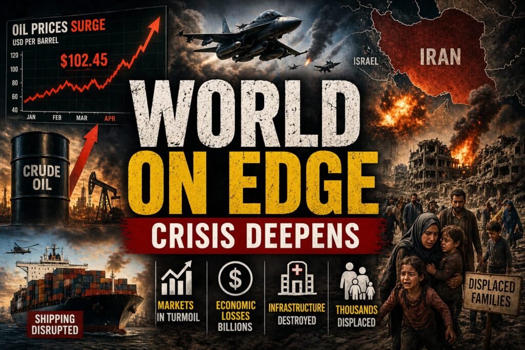 “World on Edge”
“Crisis Deepens”