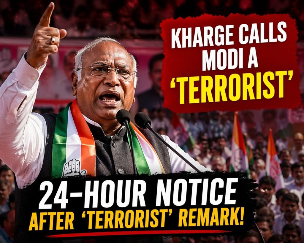 “24-Hour Notice After ‘Terrorist’ Remark!”