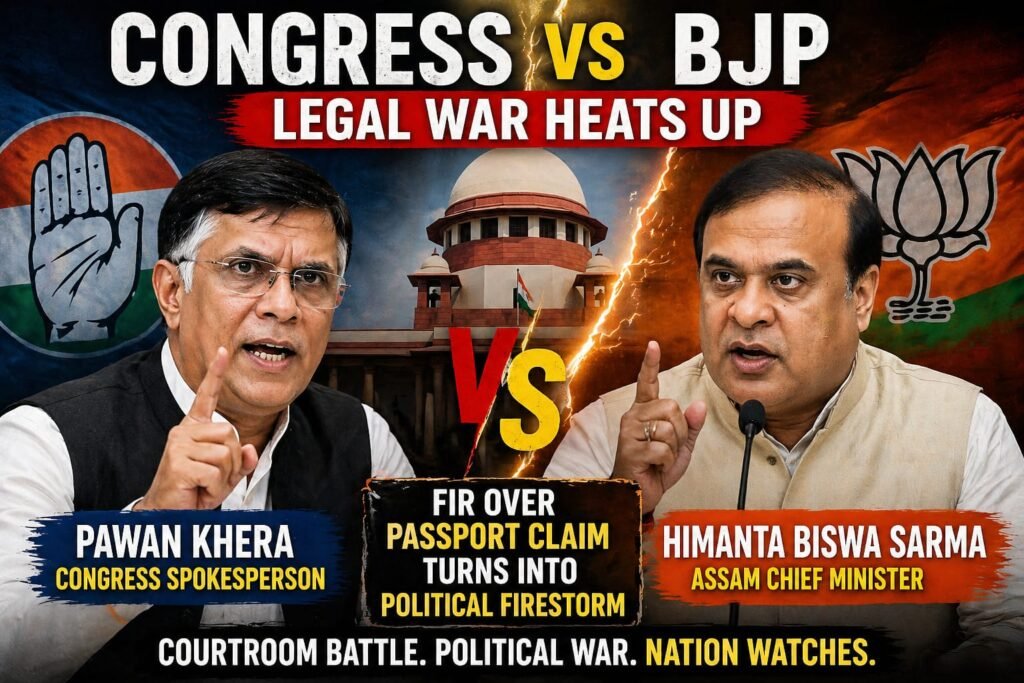 “Congress vs BJP: Legal War Heats Up”