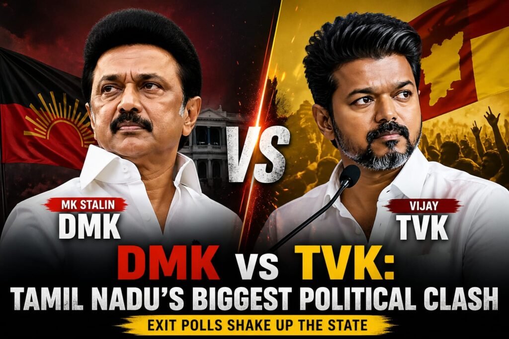 “DMK vs TVK: Tamil Nadu’s Biggest Political Clash”