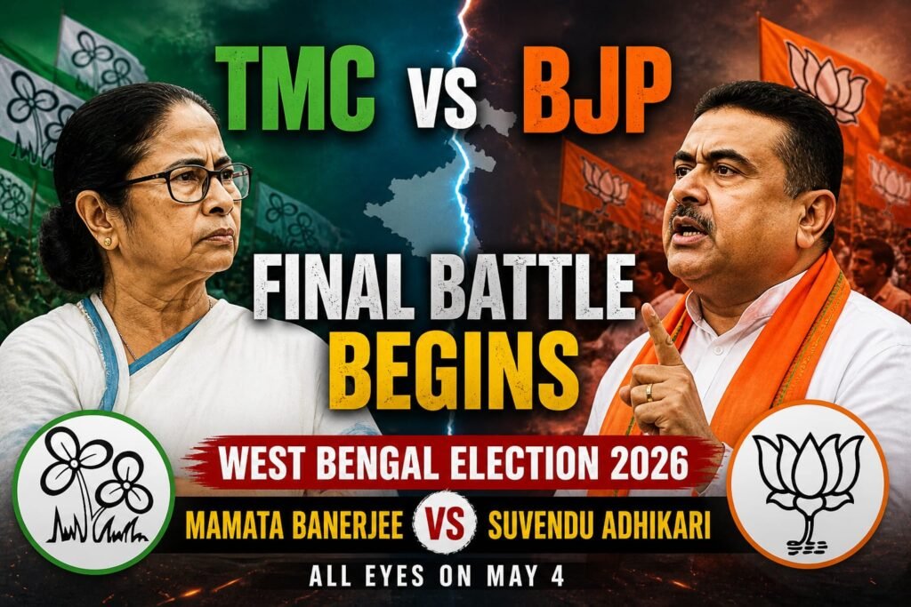 “TMC vs BJP: Final Battle Begins”