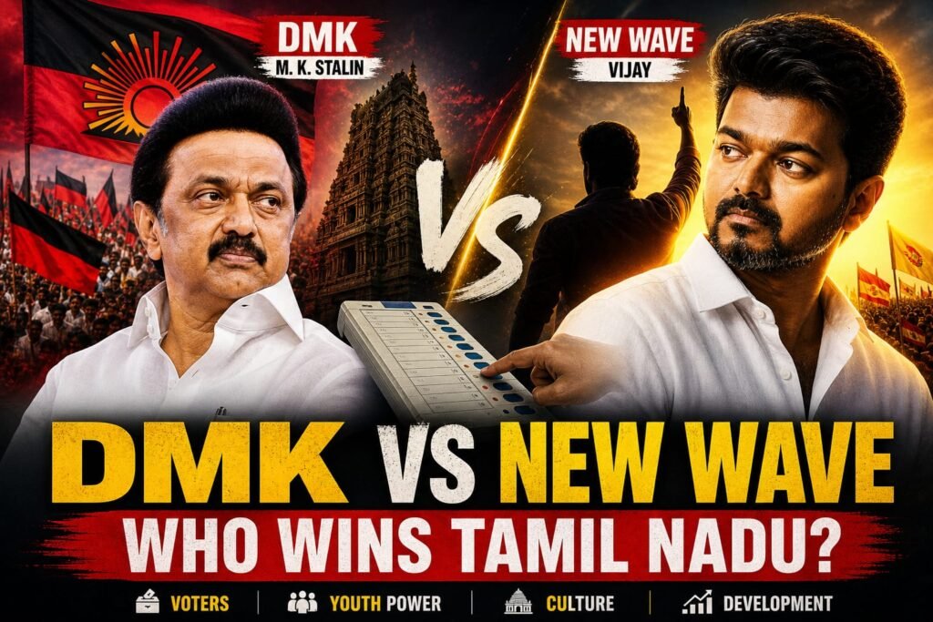 “DMK vs New Wave – Who Wins Tamil Nadu?”