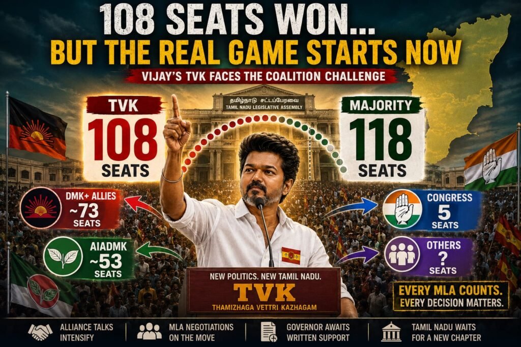“108 Seats Won… But The Real Game Starts Now”
