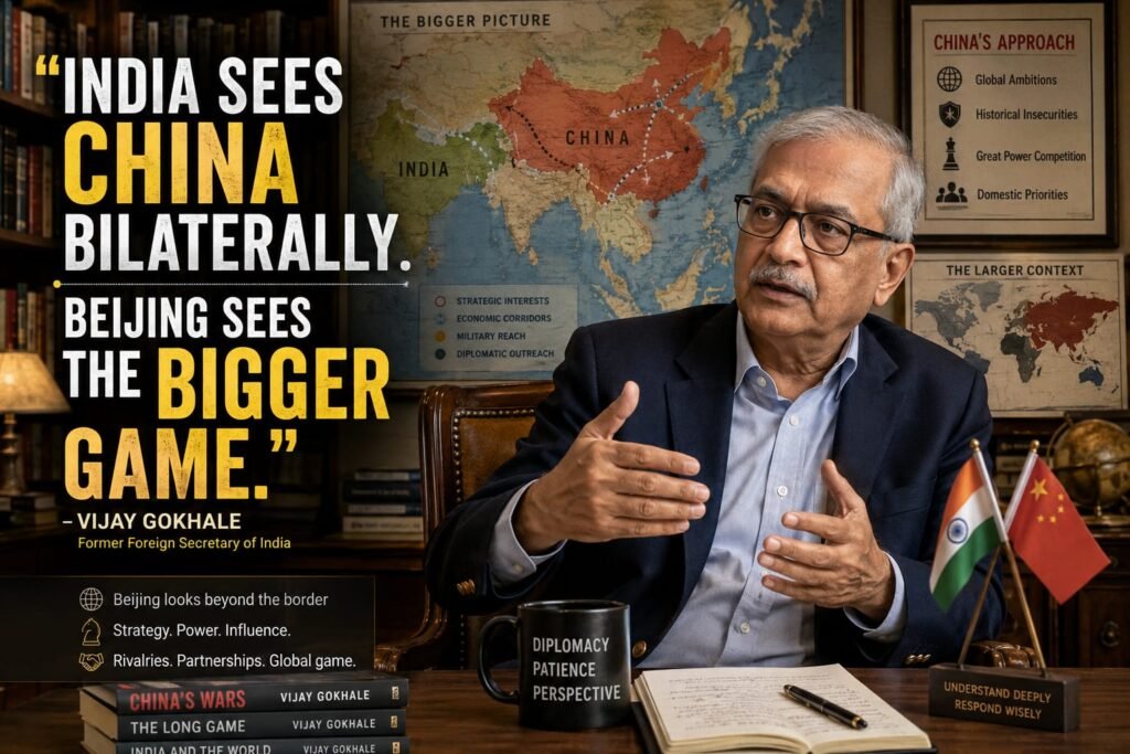 “India Sees China Bilaterally. Beijing Sees the Bigger Game.”