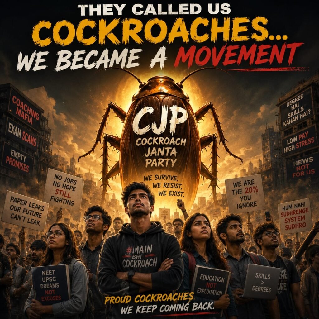 “They Called Us Cockroaches…
We Became A Movement”