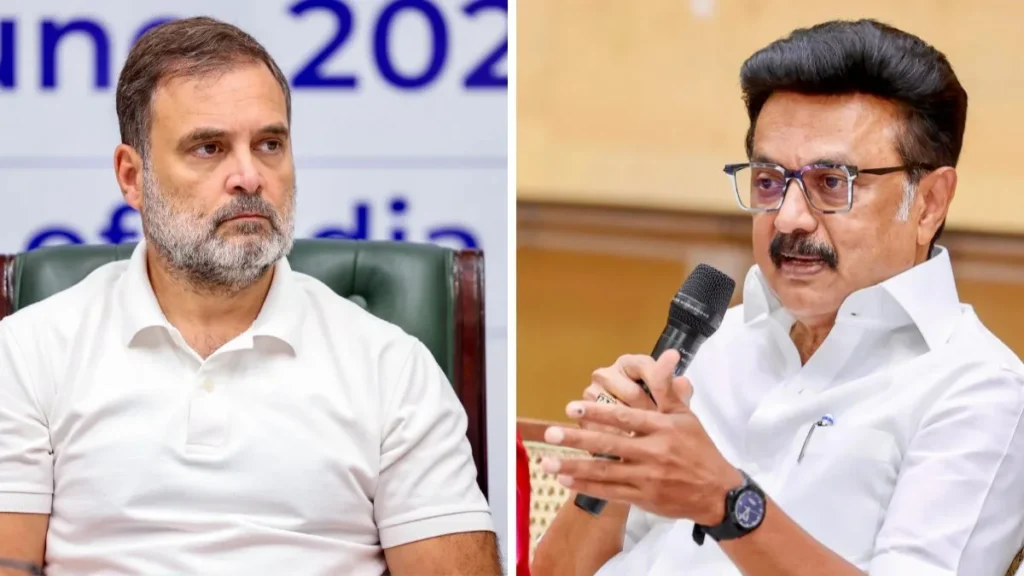 DMK vs Rahul Gandhi "Massive Joke" Remark Sparks Political Storm