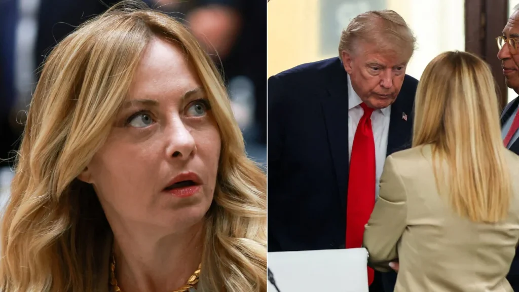 "MELONI HITS BACK AT TRUMP" "I NEVER BEGGED"