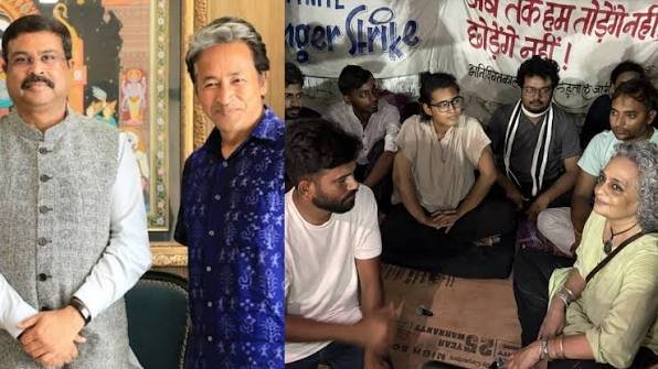 Sonam Wangchuk clarified that protecting students and securing written assurances mattered more than waiting for the Education Minister's resignation.
