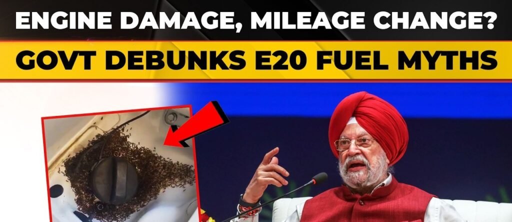 Mileage Down? Drivers Raise Concerns Over E20 Fuel