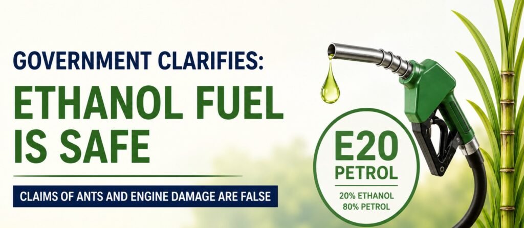 Government Debunks Viral E20 Rumours