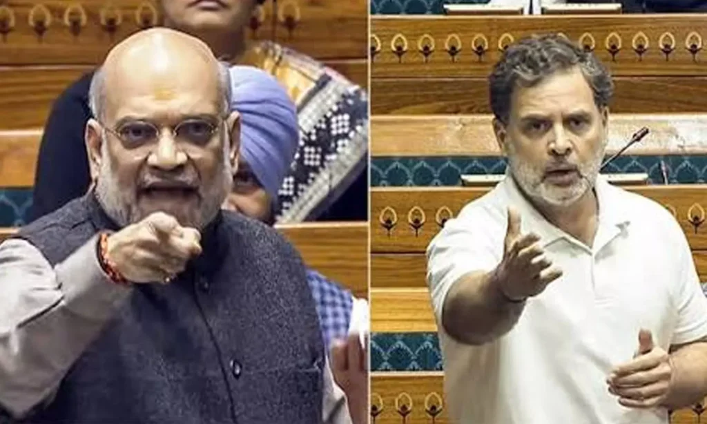 “Shah Ready To Answer, Rahul Says: No Lecture!”