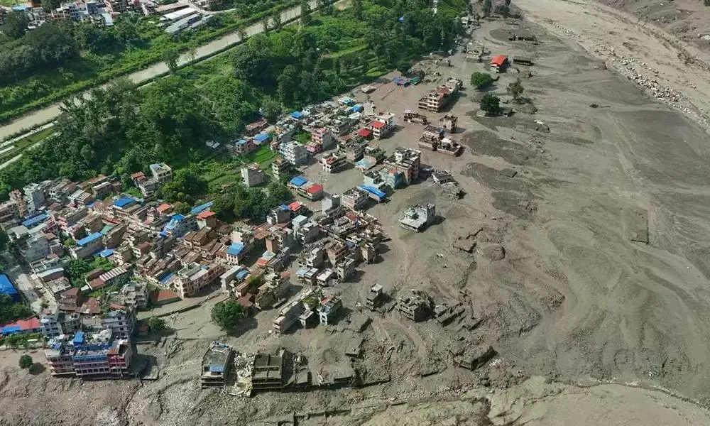 Flash floods in Gyirong on the Tibet-China side leave 77 Isha Foundation Kailash Mansarovar pilgrims unaccounted for as rescue efforts continue.