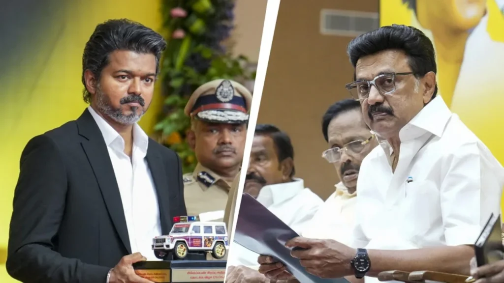 “DMK Hits Out at Vijay”