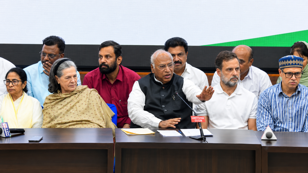 Sonia Gandhi surprise entry INDIA bloc