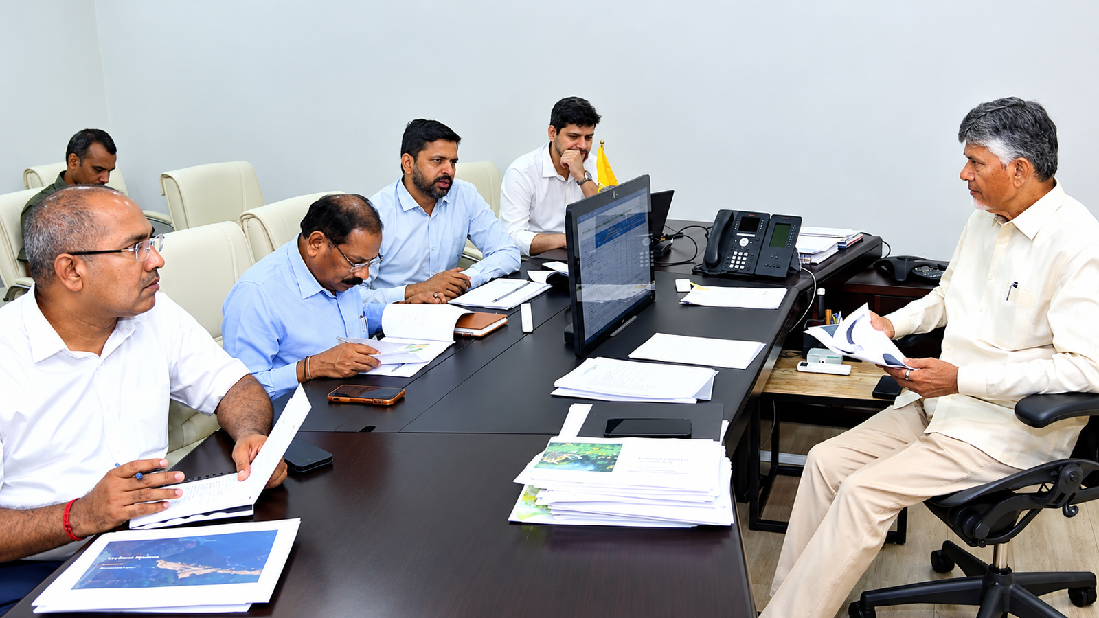 Formal Indian Office Meeting